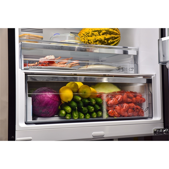 Vestel NFK54011 CRB GI PRO 481 Lt No-Frost Buzdolabı