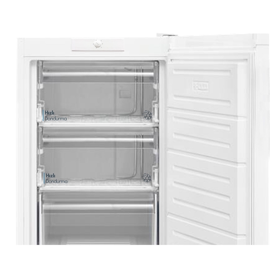 Vestel CDM501 Çekmeceli Dikey Derin Dondurucu