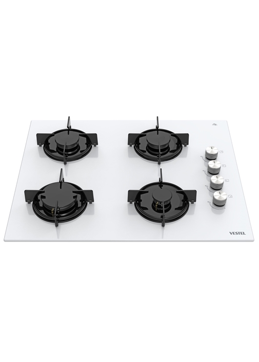 Vestel AO-651041 B 65 cm 4 Gözü Gazlı Ankastre Ocak