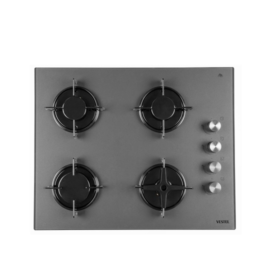 Vestel AO-651041 G 65 cm 4 Gözü Gazlı Ankastre Ocak