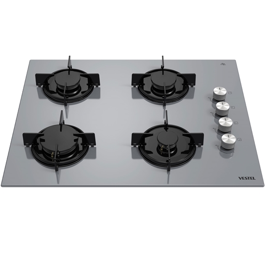 Vestel AO-651041 G 65 cm 4 Gözü Gazlı Ankastre Ocak