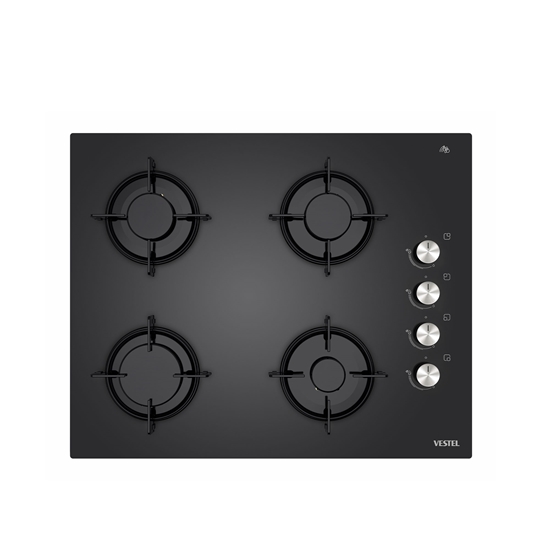 Vestel AO-651041 S DG 65 cm 4 Gözü Gazlı Ankastre Ocak