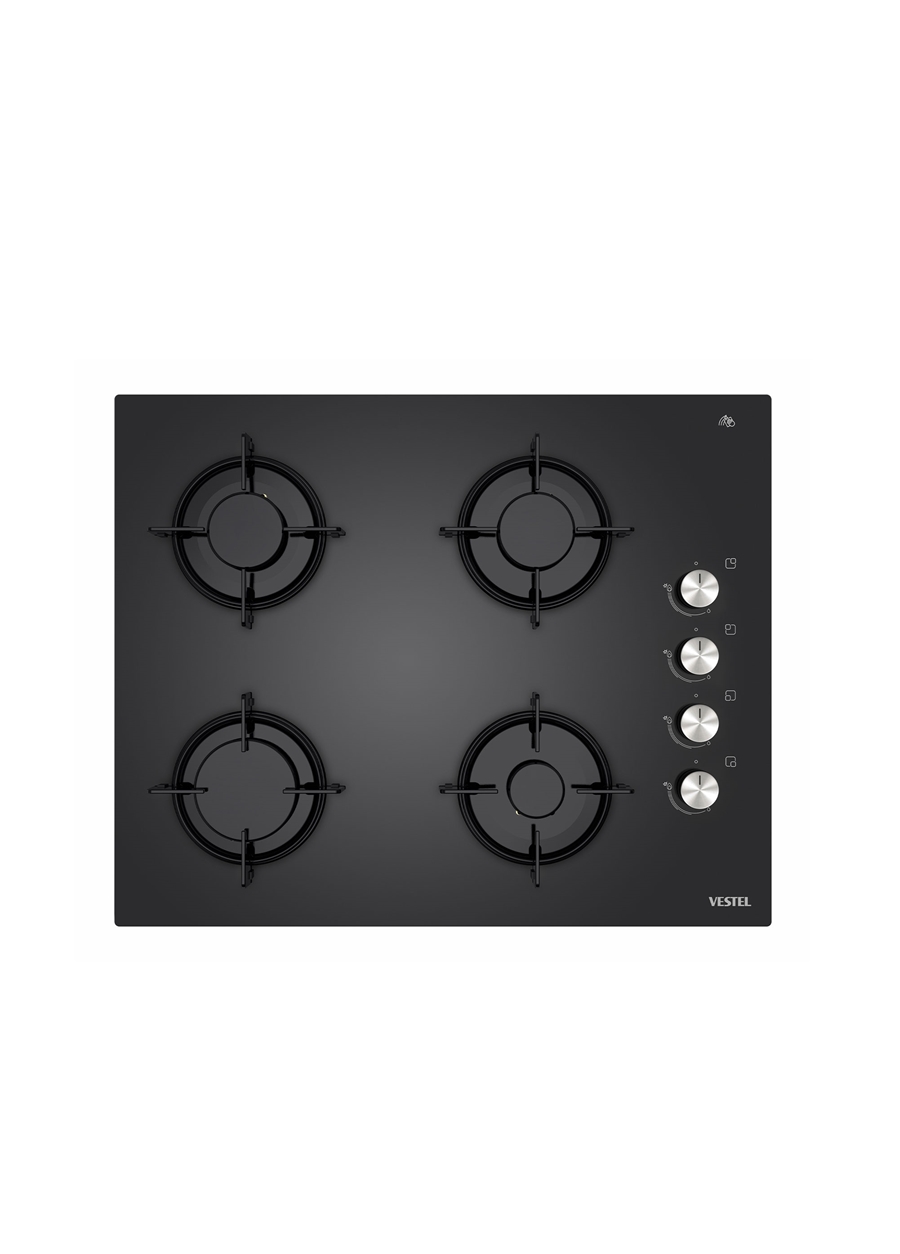 Vestel AO-651041 S DG 65 cm 4 Gözü Gazlı Ankastre Ocak