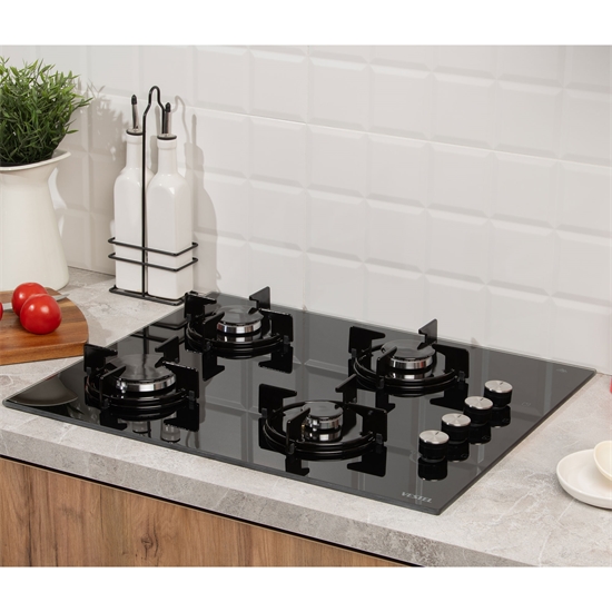 Vestel AO-651041 S DG 65 cm 4 Gözü Gazlı Ankastre Ocak