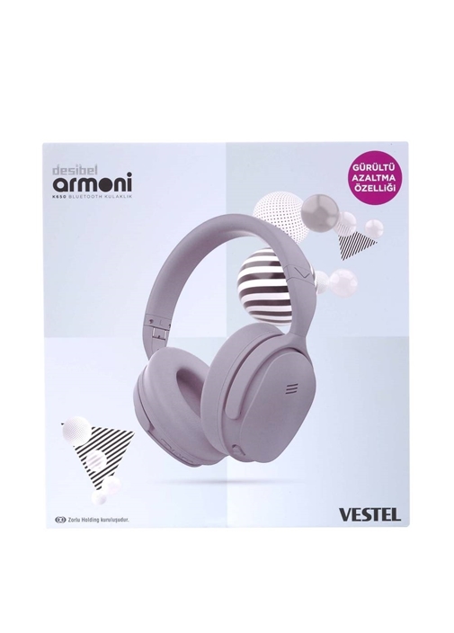Vestel Desibel K650 Bluetooth Kulaklık Gri