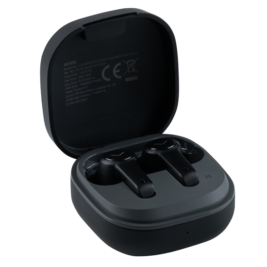 V23 Minidots Siyah Kulakiçi Kulaklık