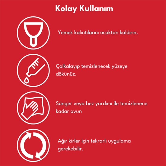 Vesplus Seramik Ocak Temizleyici