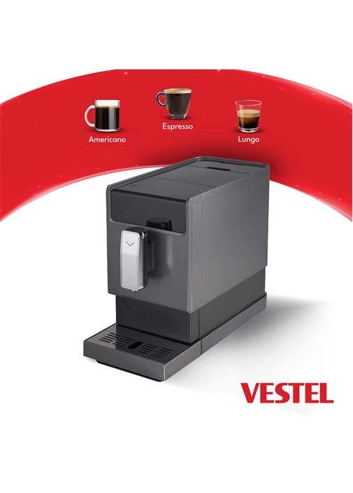VESTEL ESPR8019 Tam Otomatik Espresso Makinesi