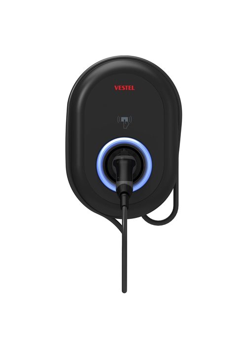 Vestel Elektrikli Araç Şarj İstasyonu EVC04 22kW Kablolu