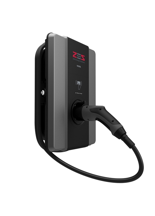 Vestel Elektrikli Araç Şarj İstasyonu EVC04 ZES4-AC22-T2P OPT2 22kW Kablolu