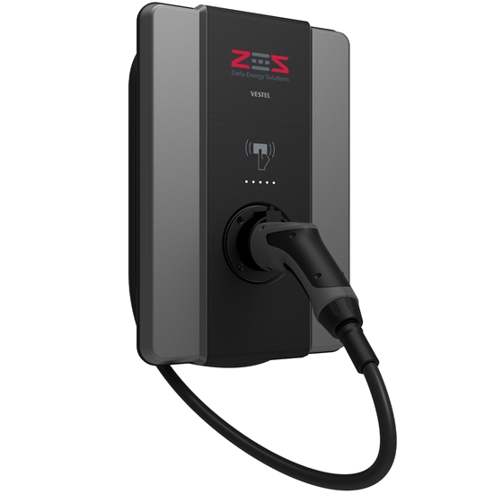 Vestel Elektrikli Araç Şarj İstasyonu EVC04 ZES4-AC22-T2P OPT2 22kW Kablolu