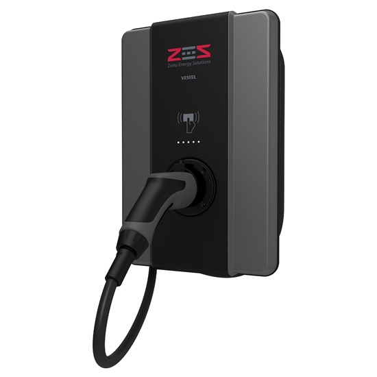 Vestel Elektrikli Araç Şarj İstasyonu EVC04 ZES4-AC22-T2P OPT2 22kW Kablolu