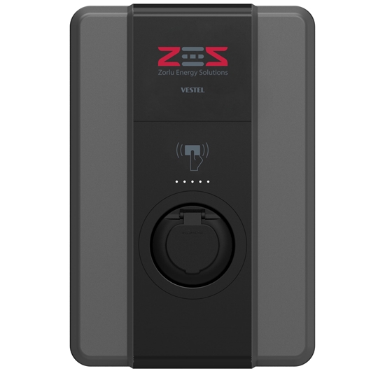 Vestel Elektrikli Araç Şarj İstasyonu EVC04 ZES4-AC22 OPT2 22kW Soketli