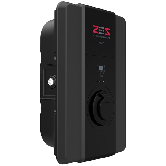 Vestel Elektrikli Araç Şarj İstasyonu EVC04 ZES4-AC22 OPT2 22kW Soketli