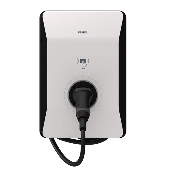 Vestel Elektrikli Araç Şarj İstasyonu EVC04 Smart Wifi 22kW Kablolu