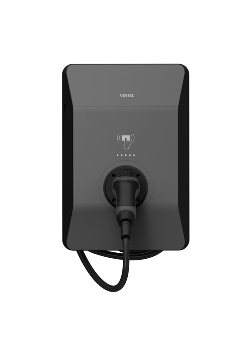 Vestel Elektrikli Araç Şarj İstasyonu EVC04 AC22SW-T2P Smart 22kW Kablolu