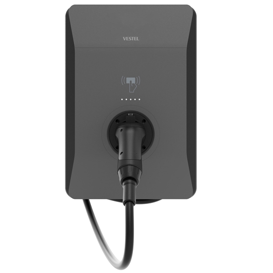 Vestel Elektrikli Araç Şarj İstasyonu EVC04 AC22SW-T2P Smart 22kW Kablolu