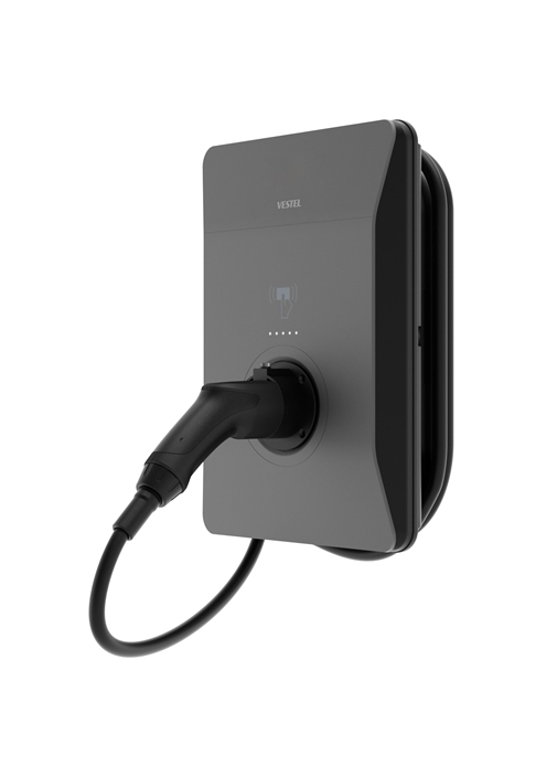 Vestel Elektrikli Araç Şarj İstasyonu EVC04 AC22SW-T2P Smart 22kW Kablolu