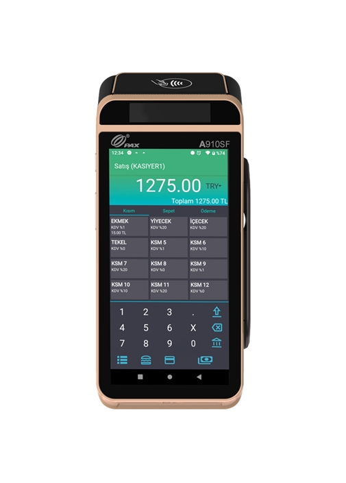 PAX A910SF Android YazarkasaPOS