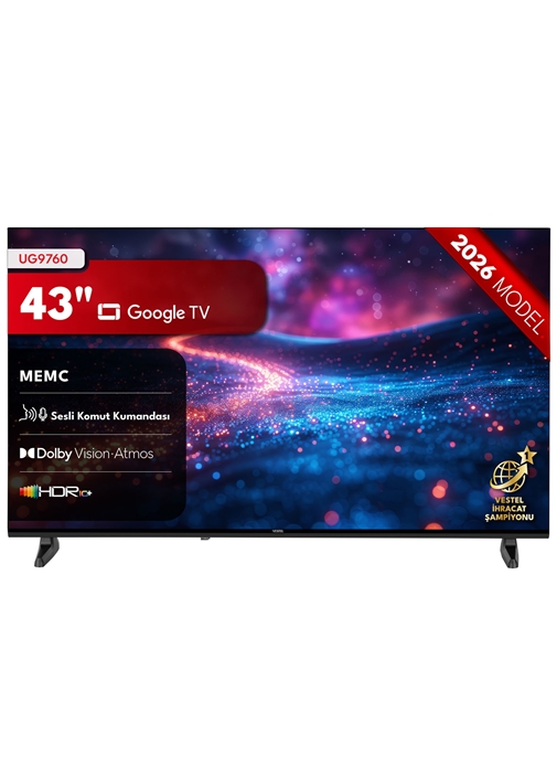 Vestel 43UG9760 43'' 4K SMART GOOGLE TV
