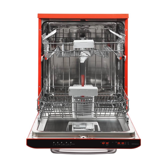 Vestel BM 5011 Retro Kırmızı Bulaşık Makinesi