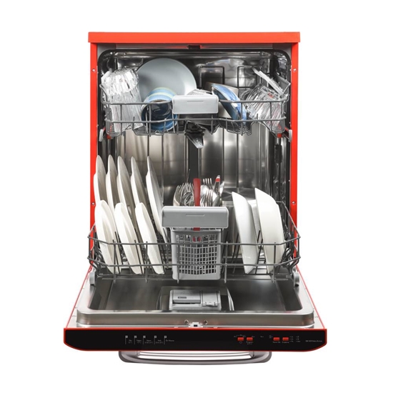 Vestel BM 5011 Retro Kırmızı Bulaşık Makinesi