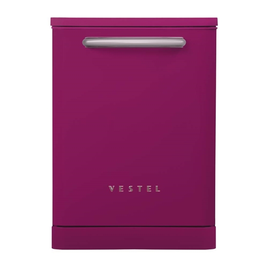 Vestel BM 5011 Retro Pembe Bulaşık Makinesi
