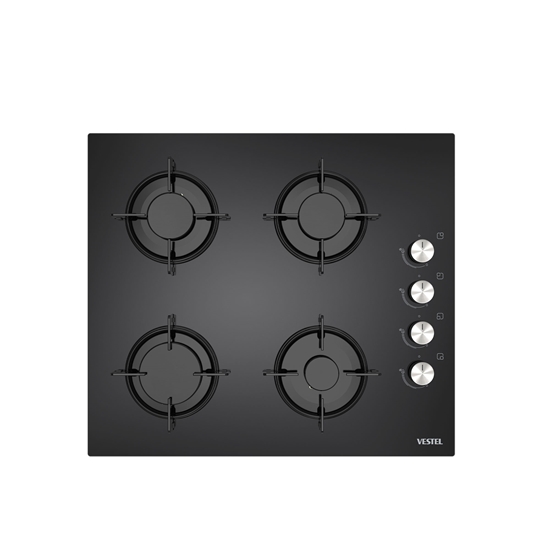 Vestel AO-61041 S DG 60 cm 4 Gözü Gazlı Ankastre Ocak