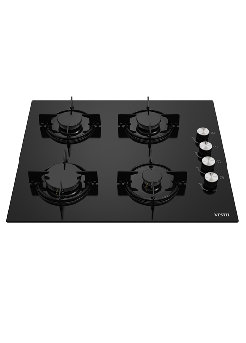 Vestel AO-61041 S DG 60 cm 4 Gözü Gazlı Ankastre Ocak