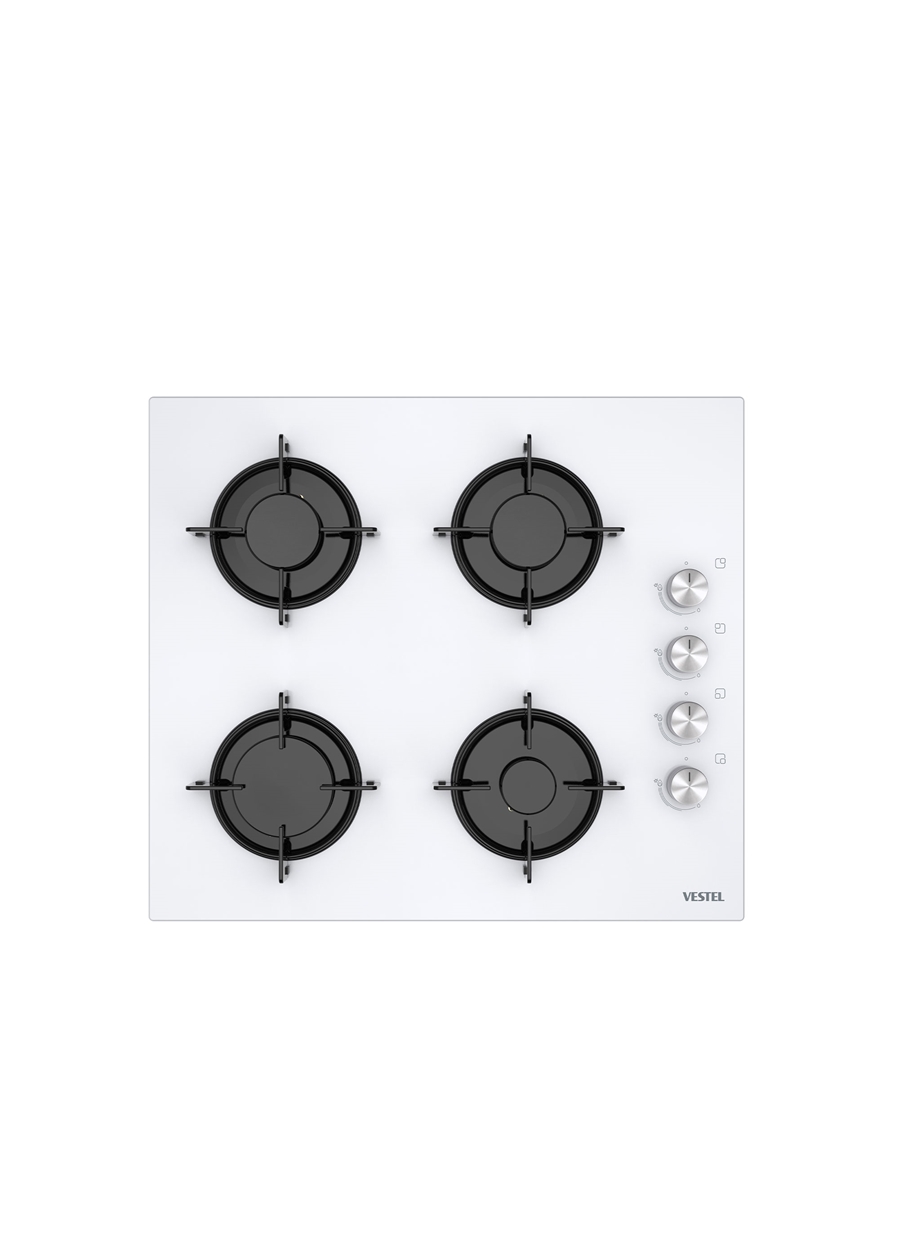 Vestel AO-61041 B DG 60 cm 4 Gözü Gazlı Ankastre Ocak