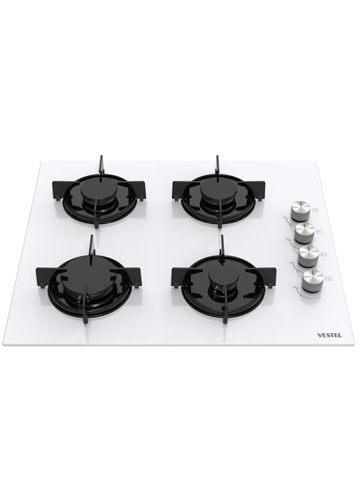 Vestel AO-61041 B DG 60 cm 4 Gözü Gazlı Ankastre Ocak