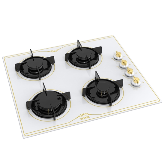 Vestel AO-61041 RB DG 60 cm 4 Gözü Gazlı Ankastre Ocak