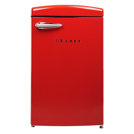 Vestel RETRO SB14411 Kırmızı 122 Lt Statik Buzdolabı