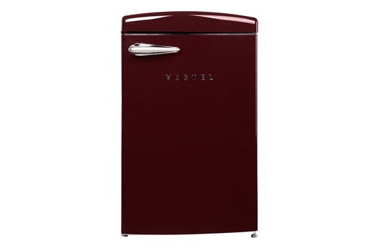 Vestel RETRO SB14411 Bordo 122 Lt Statik Buzdolabı