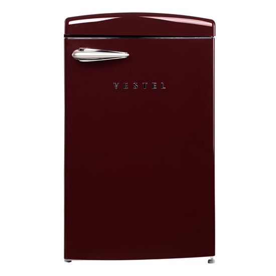 Vestel RETRO SB14411 Bordo 122 Lt Statik Buzdolabı