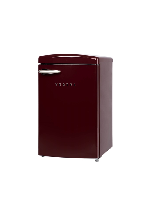 Vestel RETRO SB14411 Bordo 122 Lt Statik Buzdolabı