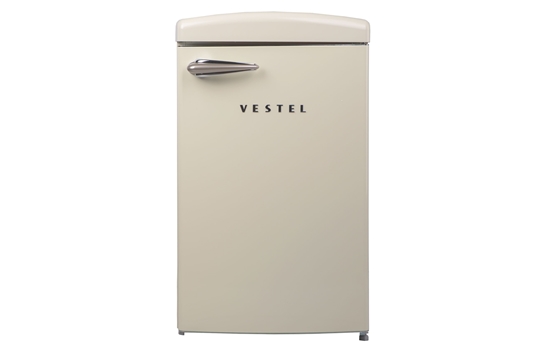 Vestel RETRO SB14511 Bej 122 Lt Statik Buzdolabı