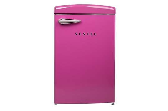 Vestel RETRO SB14111 Pembe 122 Lt Statik Buzdolabı