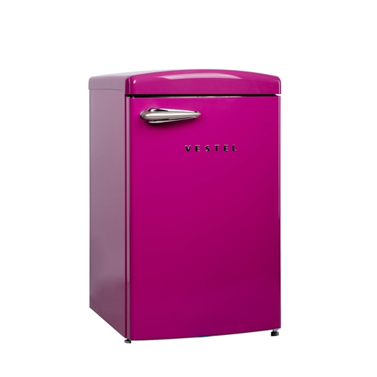 Vestel RETRO SB14111 Pembe 122 Lt Statik Buzdolabı