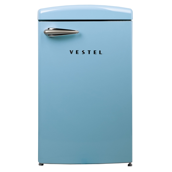 Vestel RETRO SB14111 Düş Mavisi 122 Lt Statik Buzdolabı