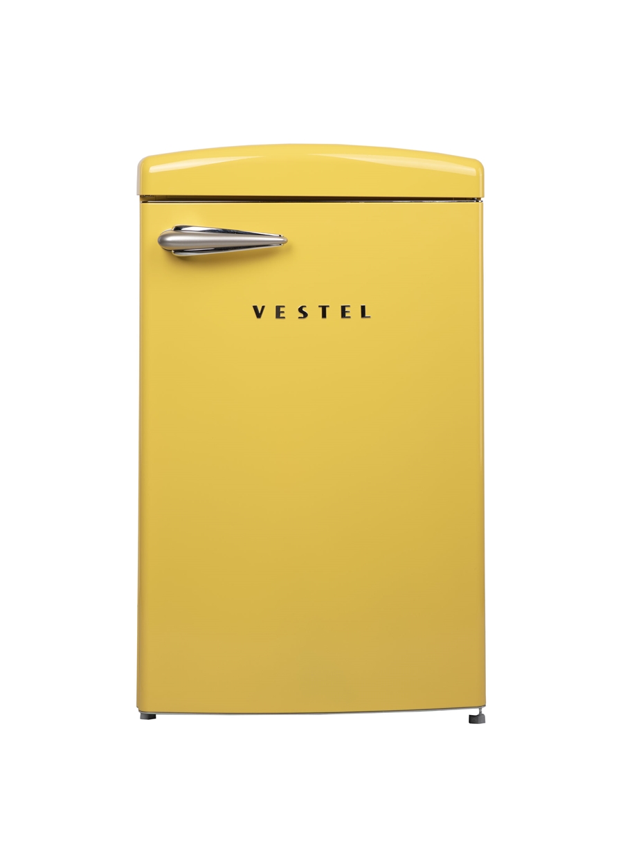 Vestel RETRO SB14111 Sarı 122 Lt Statik Buzdolabı