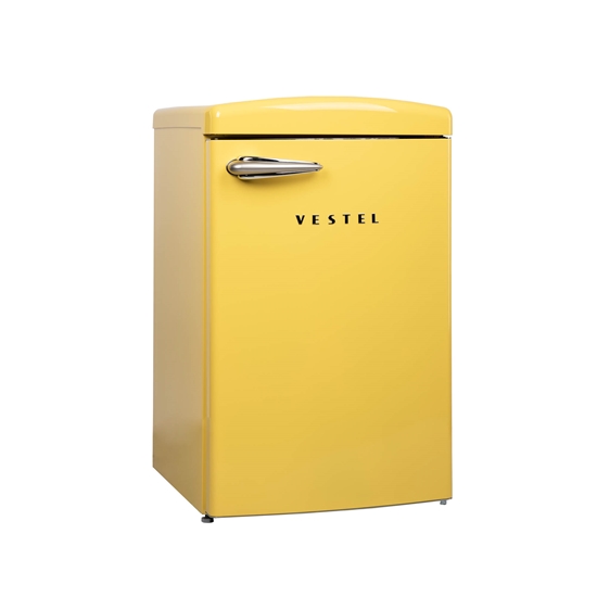 Vestel RETRO SB14111 Sarı 122 Lt Statik Buzdolabı