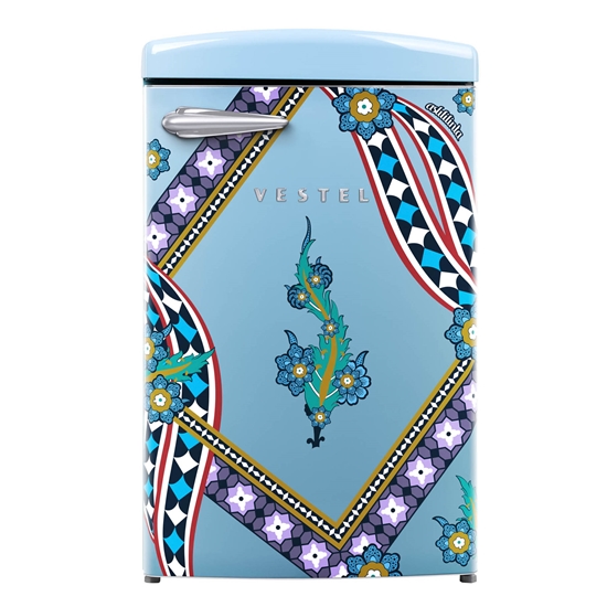 Vestel x Aslı Filinta Retro SB14211 Düş Mavisi Saz