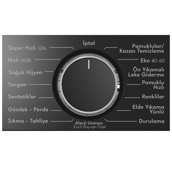 Vestel CMI 108422 MS WIFI 10 Kg 1200 Devir Çamaşır Makinesi