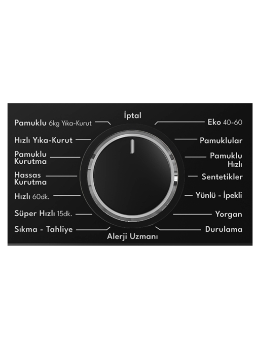 Vestel KCMI 99442 WIFI 9 Kg 1400 Devir Kurutmalı Çamaşır Makinesi