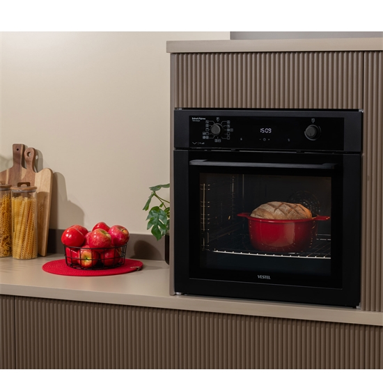 Vestel AF-810412 MS LF WIFI 70 Lt A Enerji Sınıfı Ankastre Fırın