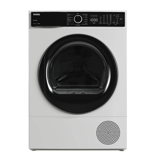 Vestel  KM 77402 WIFI 7 Kg Kurutma Makinesi
