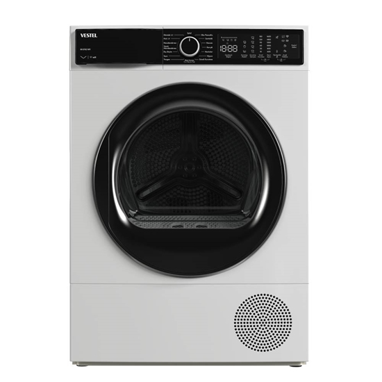 Vestel  KM 87402 WIFI 8 Kg Kurutma Makinesi