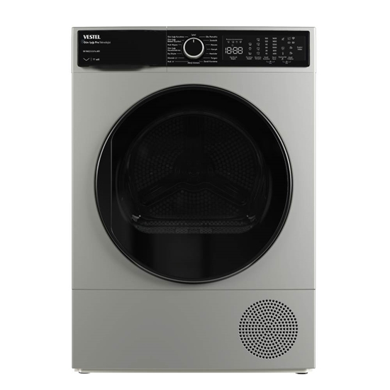 Vestel  KM 98402 G GI Pro WIFI  9 Kg Kurutma Makinesi