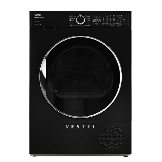 Vestel  KMI 98402 S WIFI 9 Kg Kurutma Makinesi